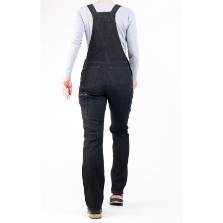 Dovetail Workwear Freshley Overall - Heathered Black Denim 22x28 DWF18O1D-001-22x28